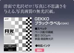 �ڴ�����GEKKO �֥�å���٥롡ϻ��(203mmX254mm)��(20������)X5�����å�